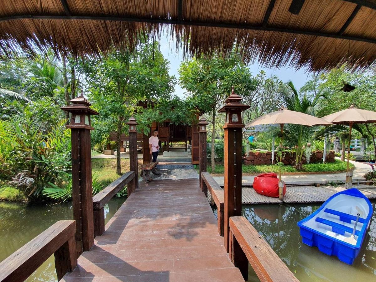 บ้านสวนในฝัน-ตลาดน้ำท่าคา Samut Songkhram Exterior foto